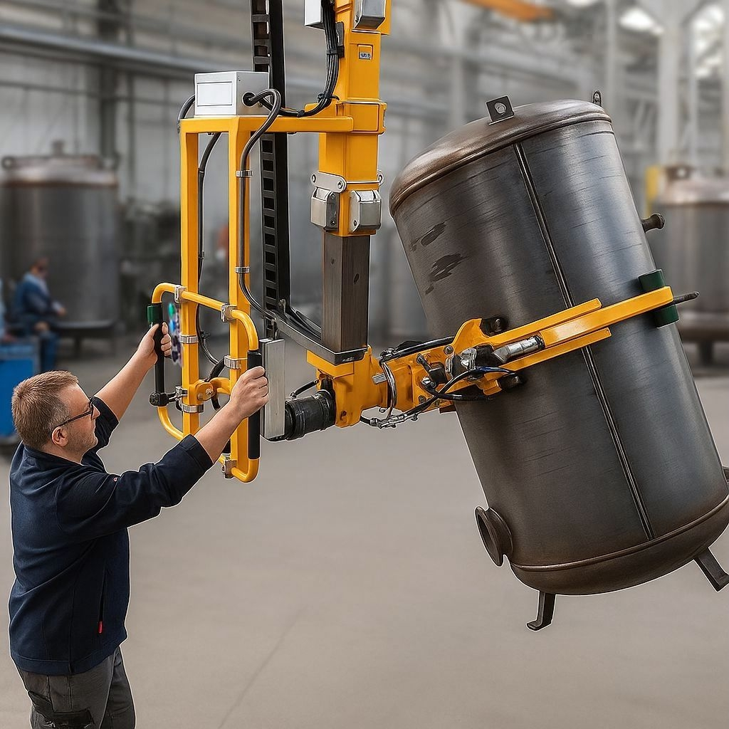 Boilerhandling von STRÖDTER Handhabungstechnik